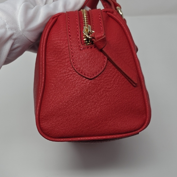 Lauren Conrad LC Mini Satchel Crossbody – Red – NWT - Picture 13 of 15